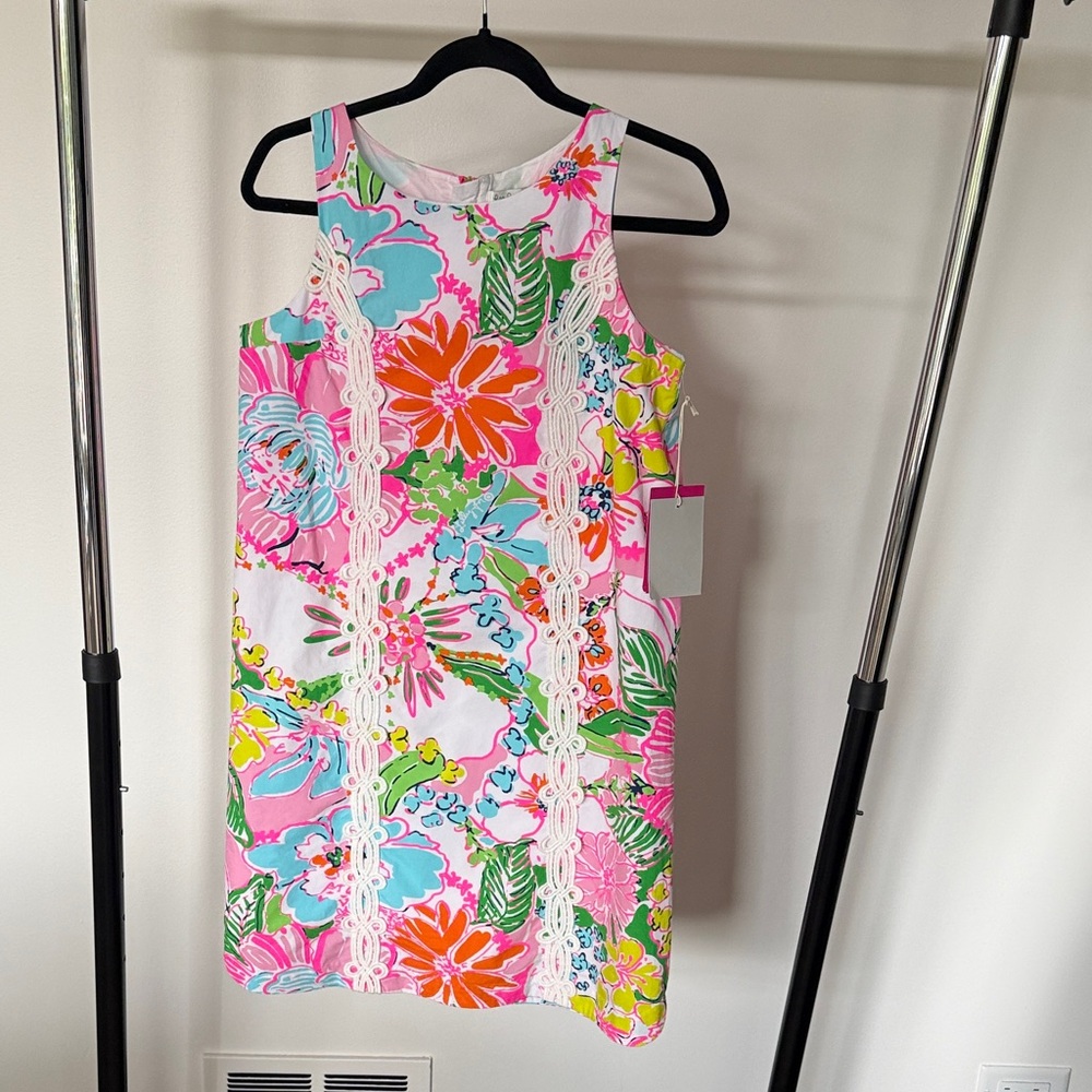 NWT Lilly Pulitzer for Target Floral Kids Dress - Pink, Blue, Green